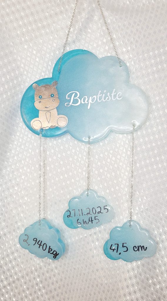 Créations uniques personnalisées en résine époxy et Jesmonite